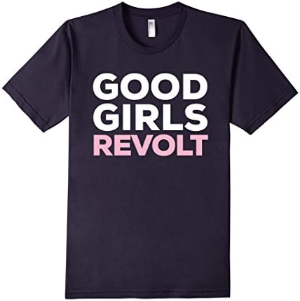 Men's Good Girls Revolt Feminist T-Shirt 2XL Navy
