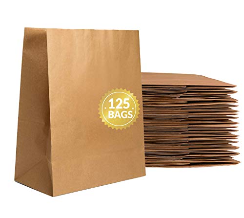Photo 1 of Reli. Paper Grocery Bags (125 Pcs Bulk) (12x7x17) 70 Lbs Basis