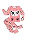 MyFav Children Girl Pajama Long Sleeve Sleepwear Cute Big-Eye Panda Nightclothes (1-Red Panda, 10 Years)