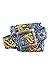 Tey-Art Flora Hand Embroidered Fair Trade Wool Belt (M, Brown)