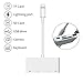 Lightning to SD FT Card Reader - 4 in 1 Lightning to USB Camera Adapter Kit SD TF Card Reader, iPhone to USB OTG Adapter Cable for iPhone iPad, Plug and Play