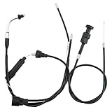 Savior Choke Cable + Throttle Cable Assembly for Yamaha PW50 PW 50 Dirt Pit Bike 1981-2009 Y-Zinger