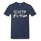 Facts vs. Fiction Science Religion Men's Premium T-Shirt by Spreadshirt