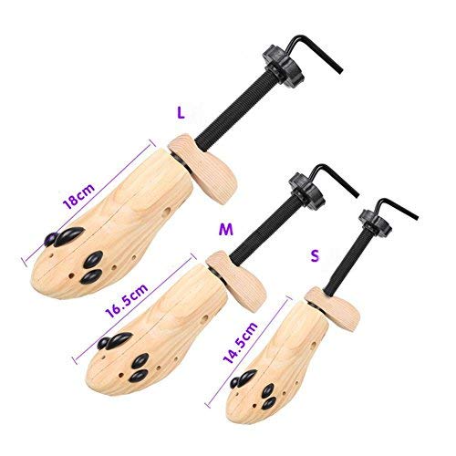 Assyrian 1 Pcs Shoe Stretcher Wooden Shoes Tree Shaper Rack Wood Adjustable Flats Pumps Boots Expander Trees - Expander Shoes