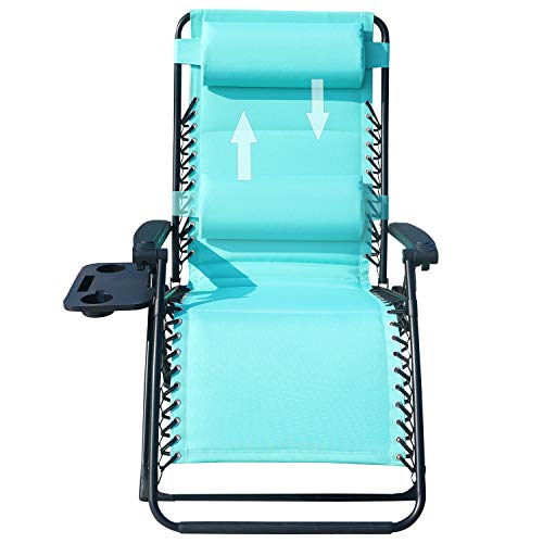 GOLDSUN Oversize XL Padded Zero Gravity Lounge Patio Chair Adjustable