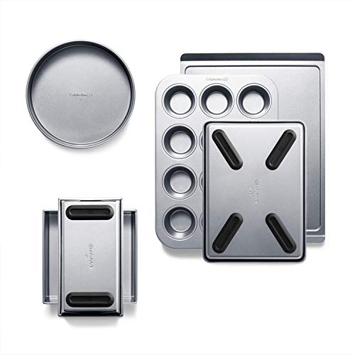 Calphalon Nonstick Bakeware Set, 6Piece Set Includes Cookie Sheet