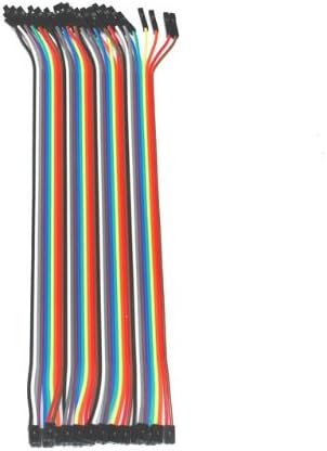 Jumper Wires Pack of 40- Female-to-Female with 2.54mm to 2.0mm