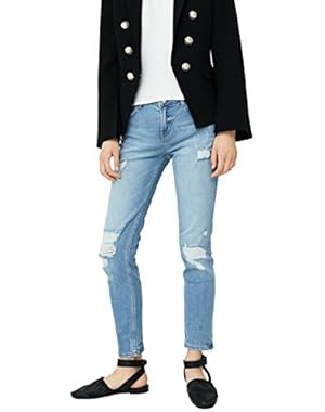 Women's Ripped Slim Jeans