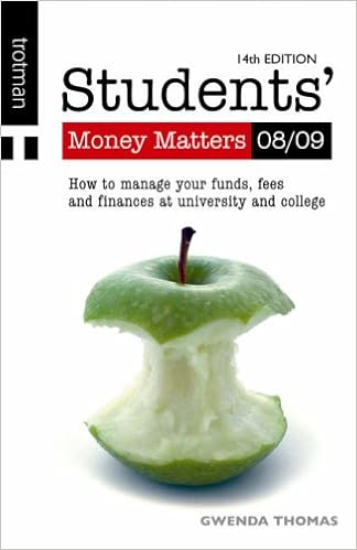 Students Money Matters How To Manage Your Funds Fees And Finances - students money matters how to manage your funds fees and finances at university and college amazon co uk gwenda thomas books