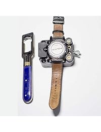 Herramienta de apertura de reloj, banco de trabajo, caja posterior ajustable, caja de baterías de reloj