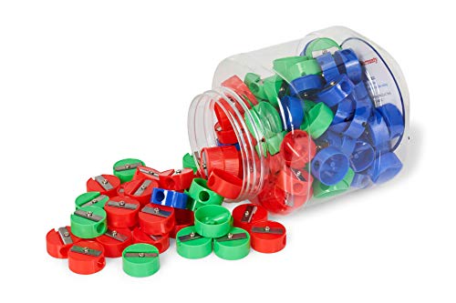 Neliblu Bulk Pencil Sharpeners, 120 Manual Sharpeners