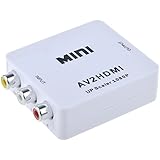 ABLEGRID Mini Composite AV CVBS 3RCA to HDMI Video Converter Adapter 720p 1080p Upscaler