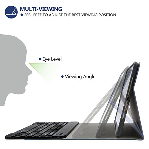 5 Keyboard+Wireless+Bluetooth+Ultra+Thin+Protective