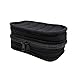 10-Bottle Essential Oil Carrying Case - Black with Dusk Orange Interior