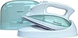 Panasonic NI-L70SR Cordless Iron, Curved Stainless Steel Soleplate, White/Clear Green (Kitchen)