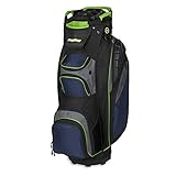 Bag Boy Golf Defender Cart Bag (Royal/Black/Charcoal/Lime)