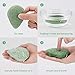 Konjac Face Sponge - 6 Pack Natural Facial Sponges (Pure Konjac, Green Tea and Activated Bamboo Charcoal) for Face Exfoliating, Gently Deep Pore Cleansing, Bath Sponges, Suit for All Skin Type