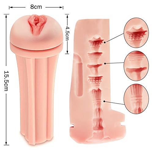 Masturbator Cup Realistische Muschi Automatische Masturbatoren Sexspielzeug für Männer mit 10 Vibrationsmodi Real Vagina 3D Strucktur Elektrische Masturbieren Mann Erotik Fondlove