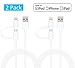 Apple MFi Certified Lightning Cables [2-Pack] - Skiva USBLink Duo 2-in-1 Sync and Charge Cable (3.2ft / 1m) with Lightning & microUSB for iPhone X 8 8Plus 7 6s plus SE, Samsung Galaxy S7 [Model:CB126]