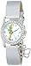 Disney Women's TK1032 Tinkerbell White Dial Silver Metallic Strap Watch