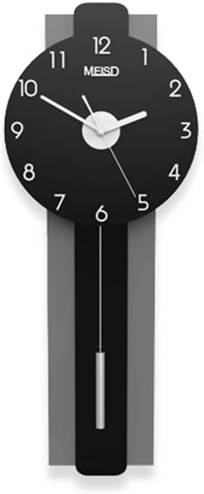 Amazon Co Jp Momakq 夜光 振り子時計 静音 壁掛け時計 おしゃれ ウッドウォールクロック 北欧 掛時計 インテリア 振子時計 シンプル 開業祝い デザイン 結婚式 両親 プレゼント 結婚祝い オシャレ 記念品 贈物 ホーム キッチン