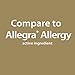 GoodSense Aller-Ease - Fexofenadine Hydrochloride 180 mg Tablets - 24-Hour Allergy Medicine for Indoor & Outdoor Relief, 30 Count