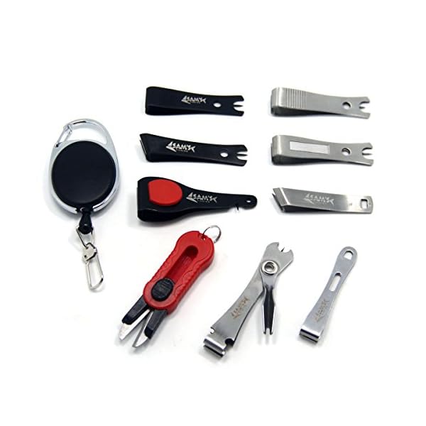 SAMS Retractor Zinger with Nippers Fly Fishing Tools MasterBasser