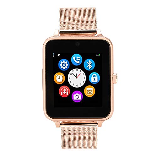 Bluetooth Smart Watch - WoCoo Rose Gold Sport Smart Wrist Watch Smartwatch Phone Fitness Tracker Pedometer Compatible iOS&Android - Thumbnail 5