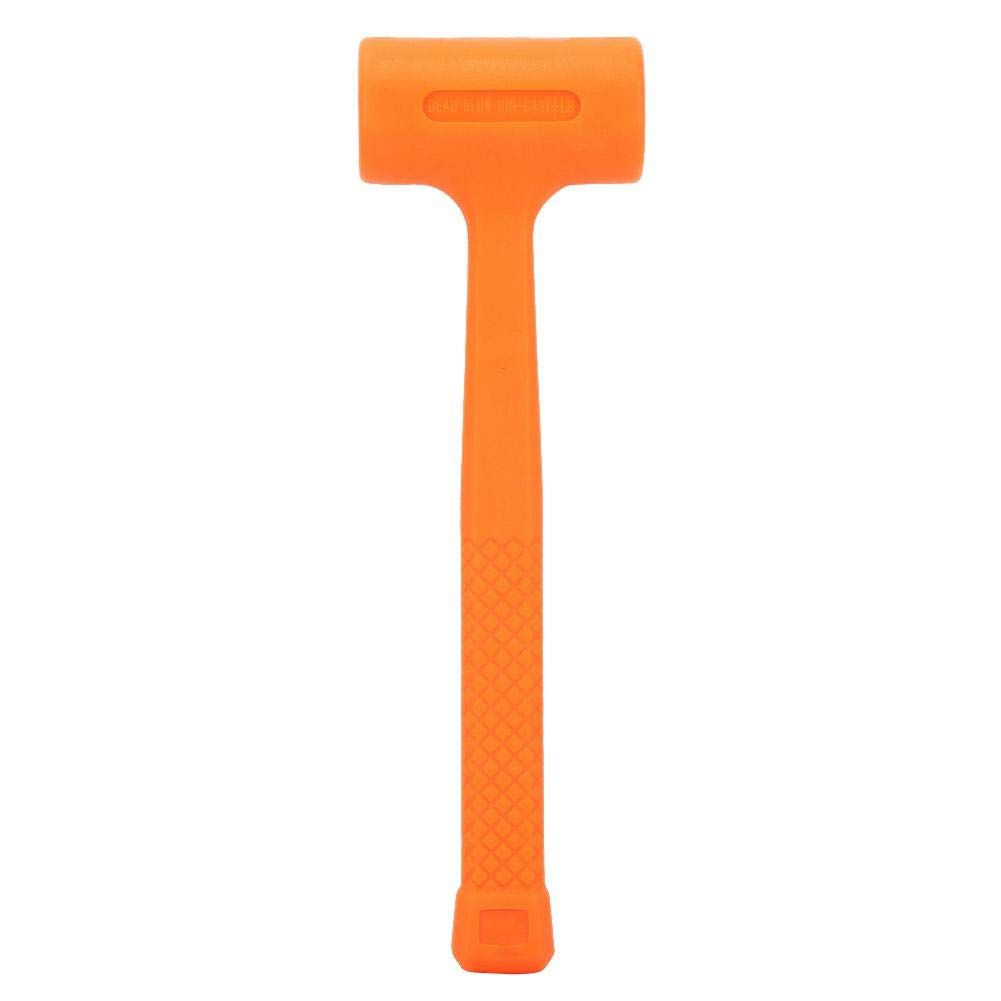 Nimoa Practical hammer-PVC rubber overall acid and alkali resistant soft surface dead hammer installation tool(0.5LB)
