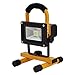 LEDwholesalers 12-Watt Rechargeable Portable LED Work Light with 12V and 120V Charger, 3851WH