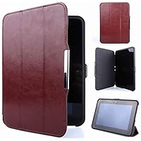 Meijunter Brown Holder Leather Protector Pouch Case Cover For 7" Kindle Fire HD 7 2th 2012 Tablet