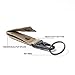 Edapter Tactical Gear Clip Band Gear Keeper Pouch Key Chain Nylon Belt Keychain EDC Molle Webbing Key Ring Holder Military Utility Hanger Keychain Hook Compatible with Molle Bags-Pack of 3