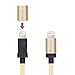 iPhone Charger, iOrange-E Apple Certified 3.3ft (1M) Braided Cable for iPhone 6 6S Plus 5S 5C 5, iPad Air, iPad 4th Gen,iPad Pro, iPad Mini 4, and iPod Nano 7th Gen, Full Golden