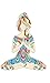 Yoga Girl Sticker with BONUS Chakra Sticker Decal! Art Design Full Color - 5