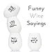 Silicone Wine Glasses w Bag – Set of 4 Unbreakable Outdoor Funny Rubber Gift Cups - Shatterproof Durable Collapsible Stemless Glass for Wine Beer Cocktails Beverage Party Pool Camping Beach – 12oz