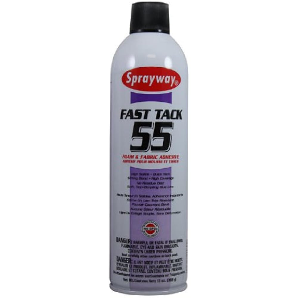Spray Adhesive, Foam And Fabric, 13 Oz. Industrial " Scientific