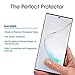 Bocianelli Tempered Glass Screen Protector for Galaxy Note 10[6.3 inches] with a Camera Lens Protector [Case Friendly][Full Coverage][HD Clear]