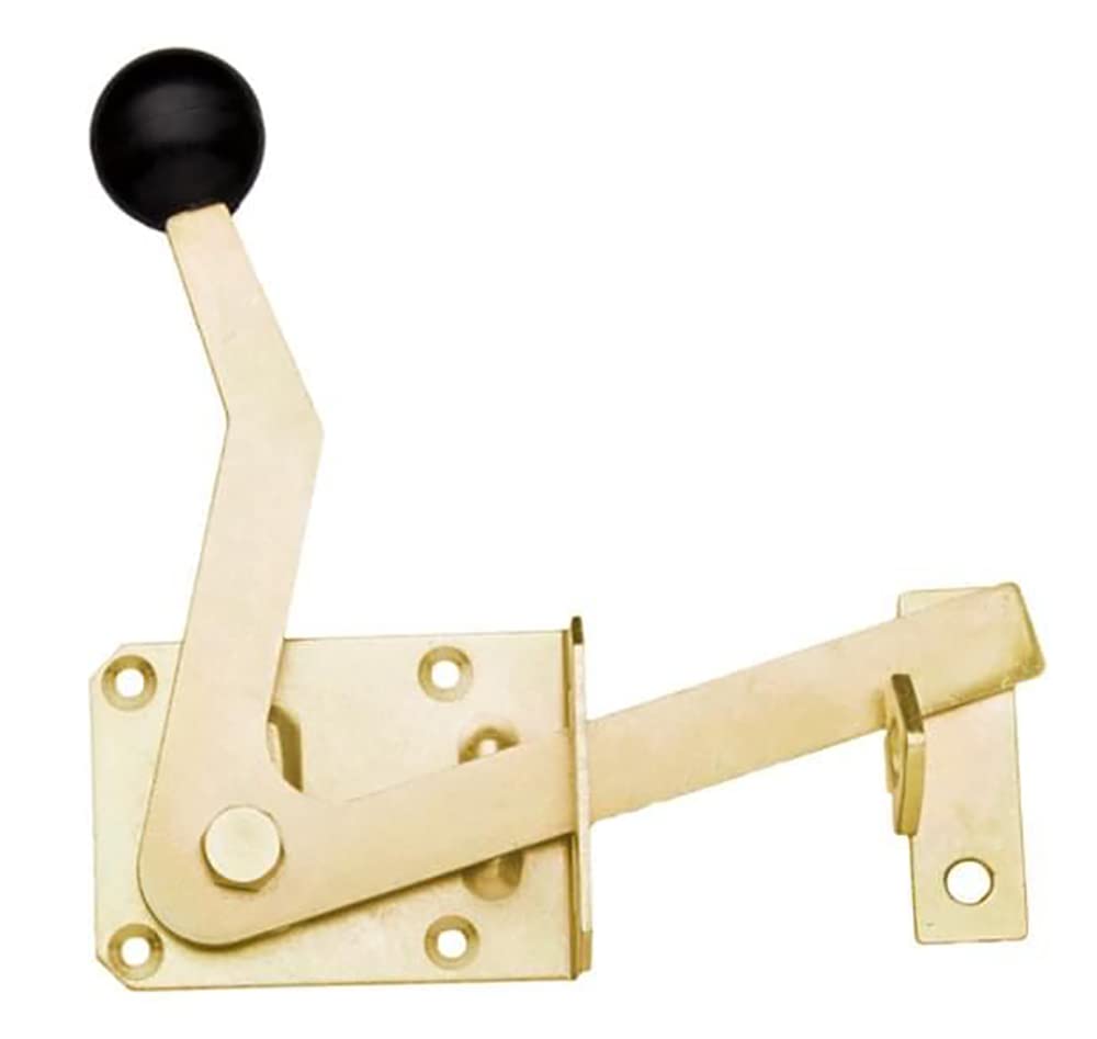 Latch for Gate Garden Bolt Stable Garden Shed Galvanised Steel Door Lock 83mm x 60mm