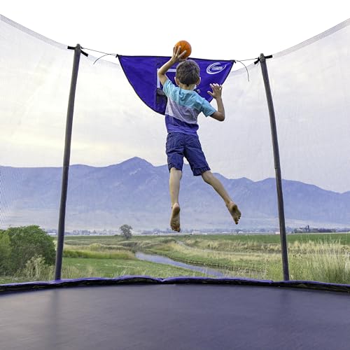 SKYWALKER TRAMPOLINES Jump N' Dunk 8 FT, 12 FT, 15 FT, Round Outdoor