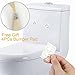 Pumice Stone for Toilet Cleaning, Pumice Stones Brush with Handle and Holder(1 Pack) Toilet Bowl Cleaner Stain Remover Toilet Wand Limescale Rust Scrubber
