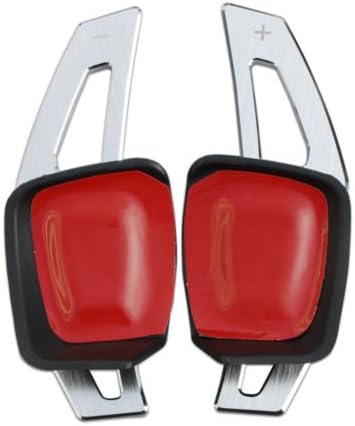 shanze Aluminum Black Paddle Shift Extensions VW DSG Golf 7 MK7 VII GT TDI SE TSI P2ab(silver)