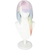 MYUPDALIN Lucy Cosplay Wig Halloween Costume Synthetic Hair Heat Resistant Role Play Hairs for Christmas Party (A, One Size)