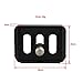 Haoge 28mm Universal Quick Release QR Plate for Canon Nikon Sony Fujifilm Pentax Olympus Panasonic Mirrorless Small Compact Point-and-Shoot Camera Arca-Swiss Standard