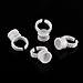 Tattoo Rings Cups Disposable Glue Holder Plastic Tattoo Ink Pigment Ring Adhesive Makeup Rings Palette For Eyelash Extension Nail Art Application Tools, 100 Pack