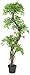 EPESTOEC 6FT Artificial Ficus Silk Tree (70in) with Plastic Nursery Pot, Fake Plant for Living Room Balcony Corner Decor,Indoor-Outdoor Use