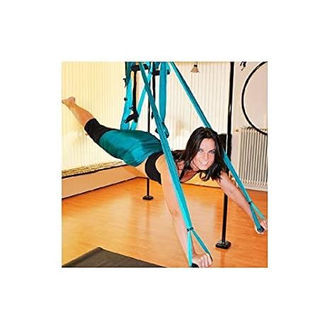 Grupo K-2 Columpio de Yoga antigravedad, Hamaca Yoga área Color Azul