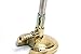 Eisco Labs Liquid Propane Bunsen Burner with Flame Stabilizer and Air Vent Adjustment