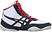 ASICS JB Elite V2.0 GS Skate Shoe (Little Kid), White/Dark Navy/True Red, 1.5