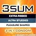 LUCKY BLOKE Premium Small Condom Assortment - Ultimate Smaller Condom Sampler - 12 Smaller / Snugger Fit Condoms 12 World's Best Condoms: Condom Variety from Europe, Australia, USA, Japanese Slim Condoms