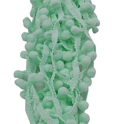 Amazon Com 5 Yards 10mm Pom Pom Ball Fringe Trim Pom Pom Ball
